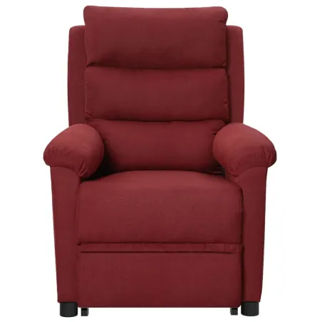 Fauteuil Rouge bordeaux Tissu