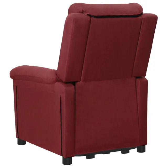 Fauteuil Rouge bordeaux Tissu