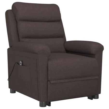 Fauteuil Marron foncé Tissu