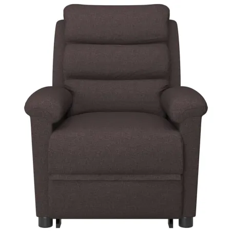 Fauteuil Marron foncé Tissu