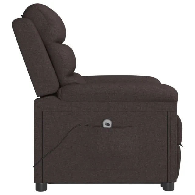 Fauteuil Marron foncé Tissu