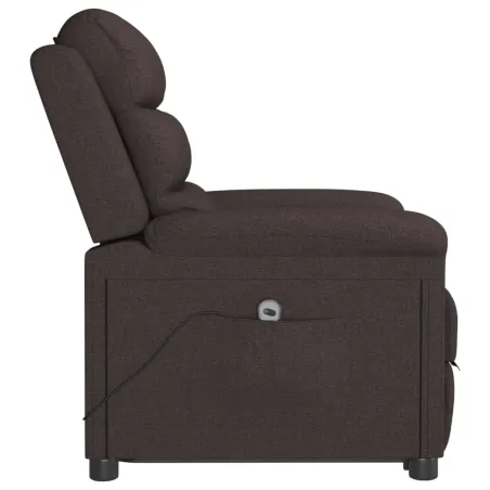 Fauteuil Marron foncé Tissu