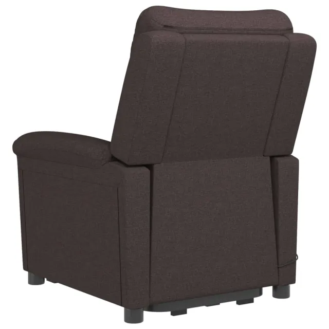 Fauteuil Marron foncé Tissu