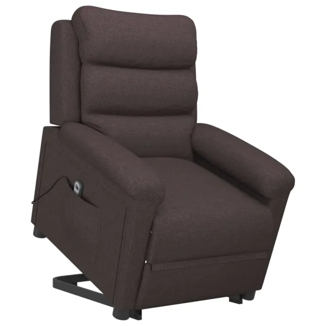 Fauteuil Marron foncé Tissu