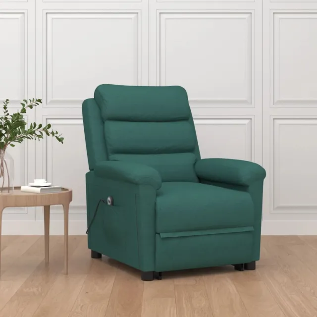 Fauteuil Vert foncé Tissu