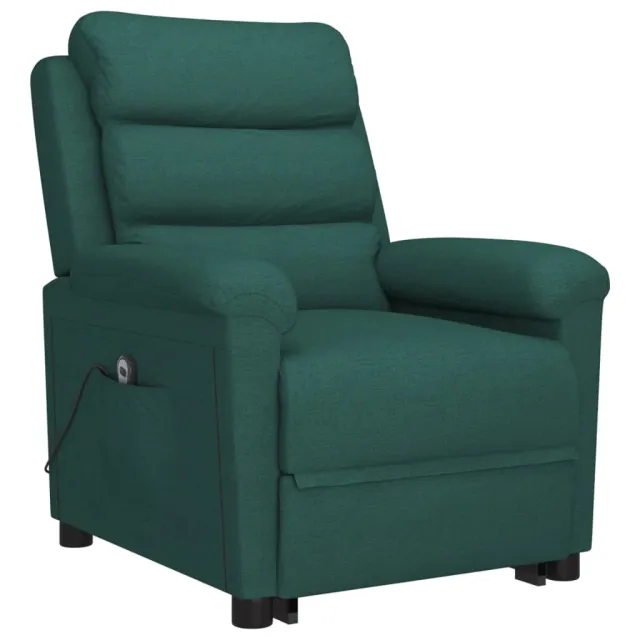 Fauteuil Vert foncé Tissu