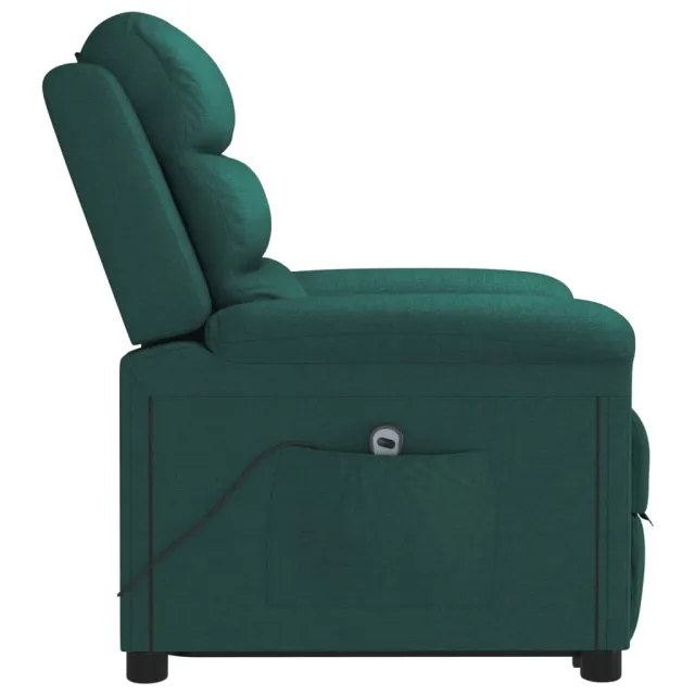 Fauteuil Vert foncé Tissu