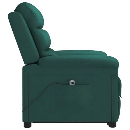 Fauteuil Vert foncé Tissu