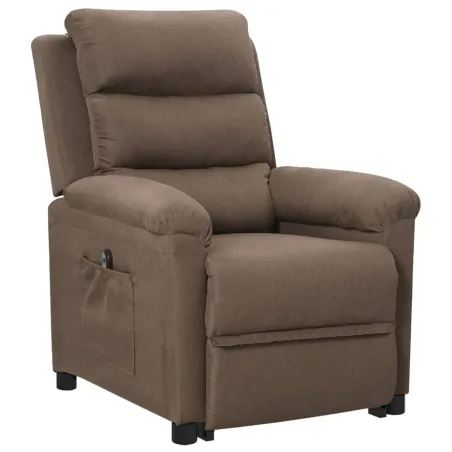 Fauteuil Taupe Tissu