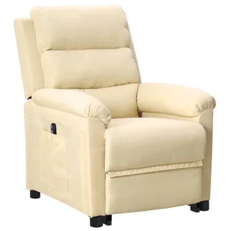 Fauteuil Crème Tissu
