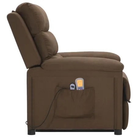Fauteuil de massage Marron Tissu
