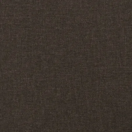 Fauteuil de massage Marron foncé Tissu