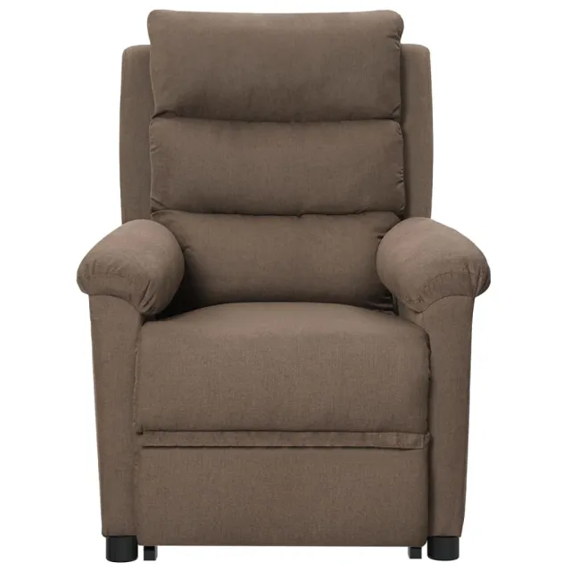 Fauteuil de massage Taupe Tissu