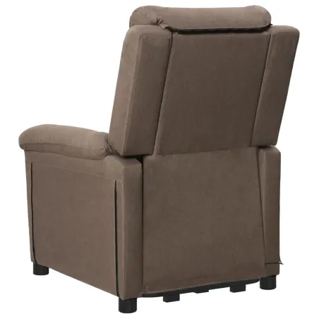 Fauteuil de massage Taupe Tissu