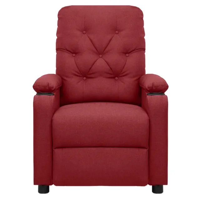 Fauteuil électrique de massage Bordeaux Tissu