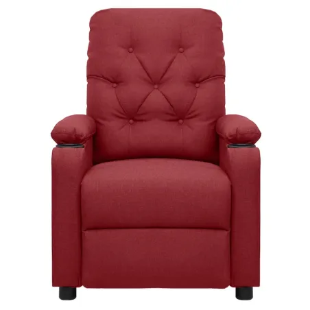 Fauteuil électrique de massage Bordeaux Tissu