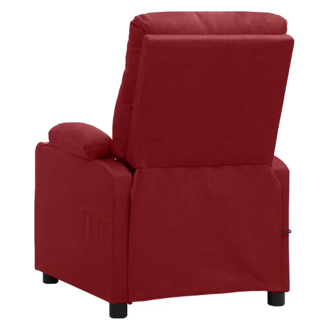 Fauteuil électrique de massage Bordeaux Tissu