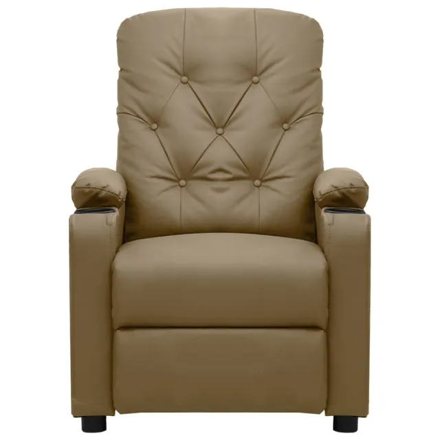 Fauteuil inclinable électrique Cappuccino Similicuir