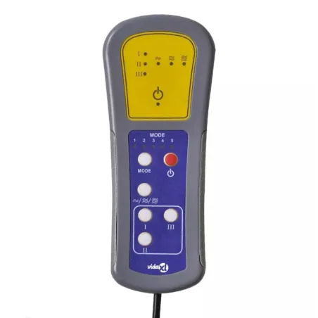 Fauteuil électrique de massage Noir Similicuir