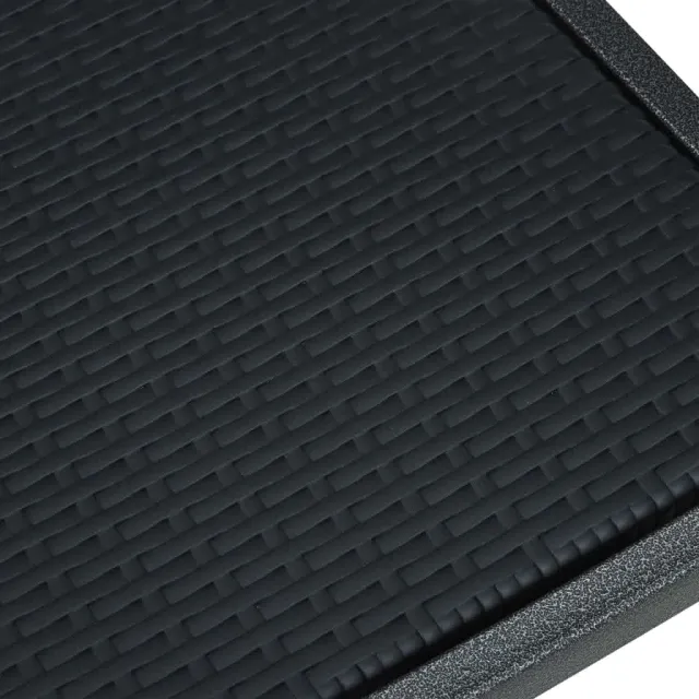 Ensemble à manger de jardin 5 pcs Noir