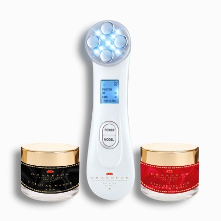 Masajeador Facial con Radiofrecuencia, Fototerapia y Electroestimulaci