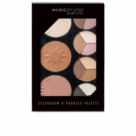 Paleta de Sombras de Ojos Magic Studio 250417 23 g Bronceador