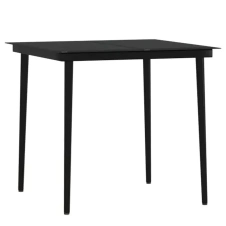 Ensemble à manger de jardin avec coussins 3 pcs marron