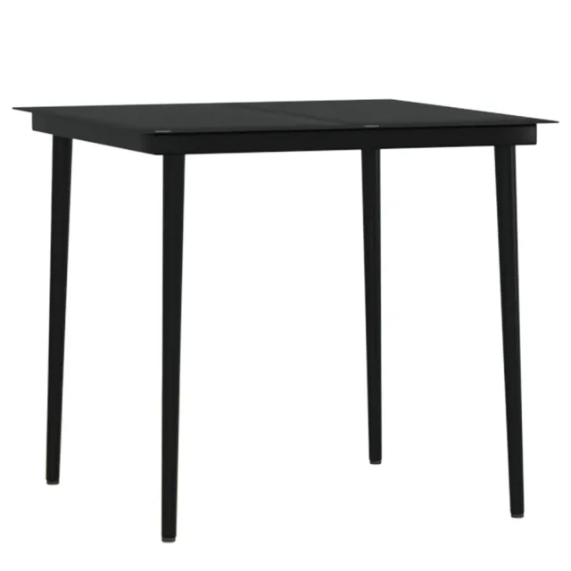 Ensemble à manger de jardin et coussins 5 pcs Marron