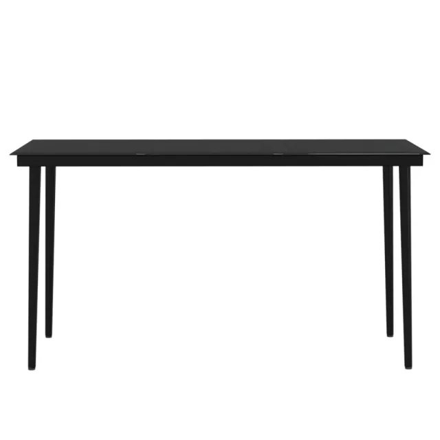 Ensemble à manger de jardin et coussins 5 pcs Marron