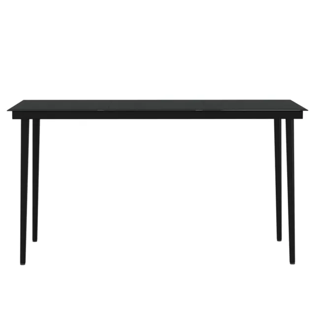 Ensemble à manger de jardin et coussins 7 pcs Marron