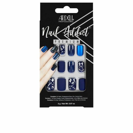 Kunstnagels Ardell Nail Addict Matte Blue (24 pcs)
