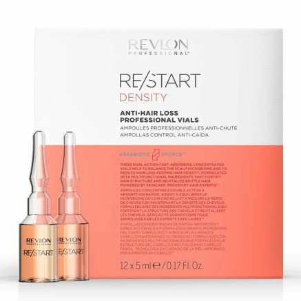 Ampoules antichute de cheveux Revlon Restart Density (12 x 5 ml)