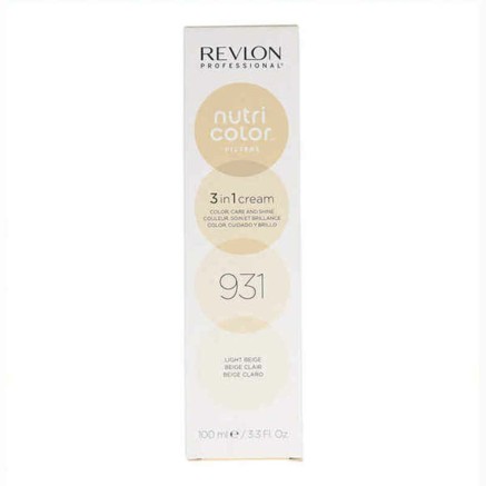 Permanente kleurcrème Revlon Nutri Color 3 in 1 931 - Light Beige (10