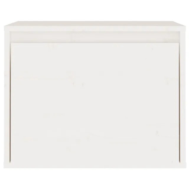 Meubles TV 3 pcs Blanc Bois massif de pin
