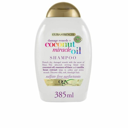 Shampooing réparateur OGX Coconut MIracle Oil Cheveux abîmés (385 m