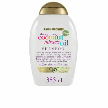 Shampooing réparateur OGX Coconut MIracle Oil Cheveux abîmés (385 m