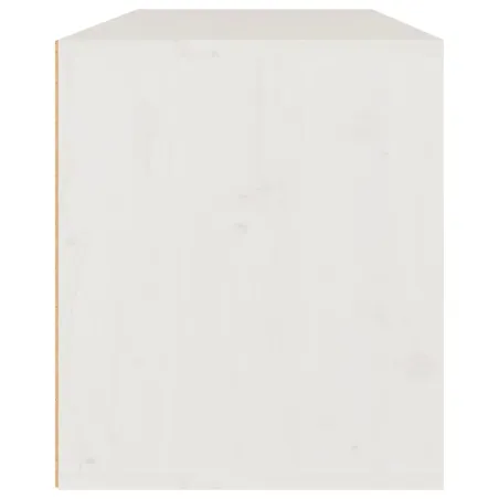 Meubles TV 3 pcs Blanc Bois massif de pin