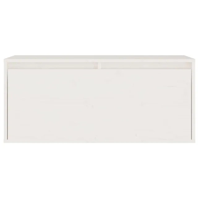 Meubles TV 4 pcs Blanc Bois massif de pin