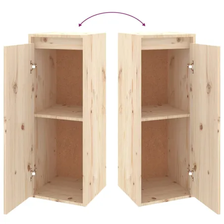 Meubles TV 3 pcs Bois massif de pin