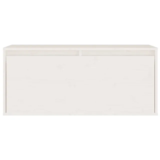 Meubles TV 4 pcs Blanc Bois massif de pin