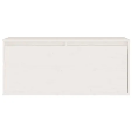 Meubles TV 4 pcs Blanc Bois massif de pin