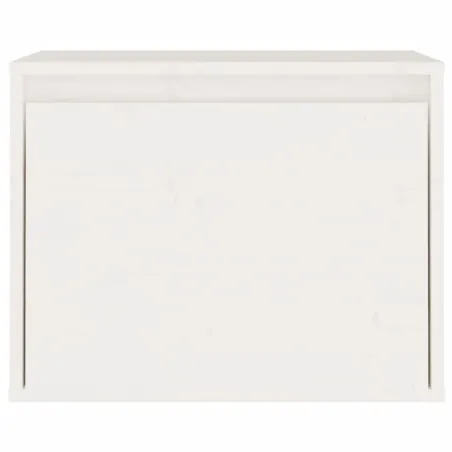Meubles TV 7 pcs Blanc Bois massif de pin