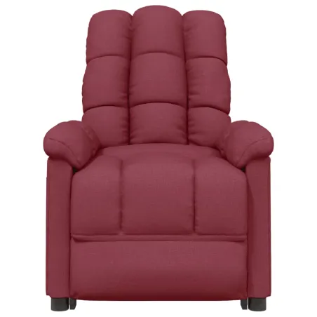 Fauteuil de massage Rouge bordeaux Tissu