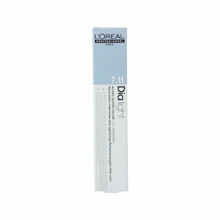 Permanent Dye L'Oreal Professionnel Paris Dia Light Nº 7,11 Ammonia-f