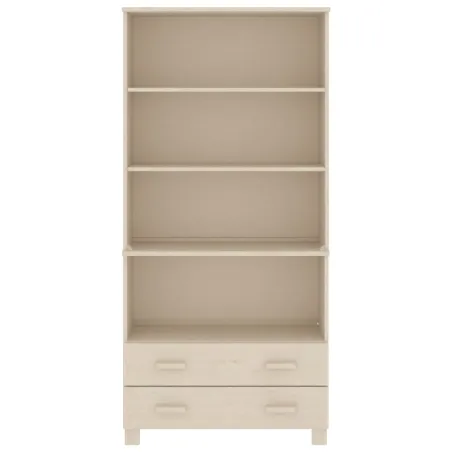 Buffet HAMAR Bois massif de pin Marron miel