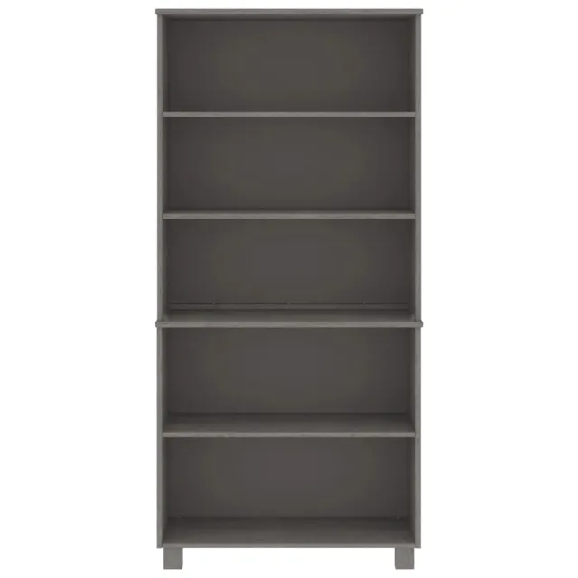 Buffet HAMAR Bois massif de pin Gris clair