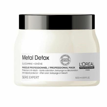 Mascarilla Detoxificante L'Oreal Professionnel Paris Metal Detox 500 m