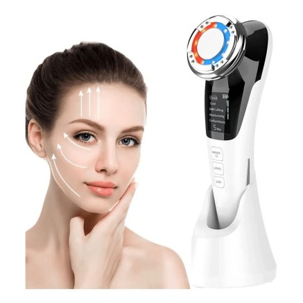 Gesichtsmassagegerät mit Radiofrequenz, Phototherapie und Elektrostim 2