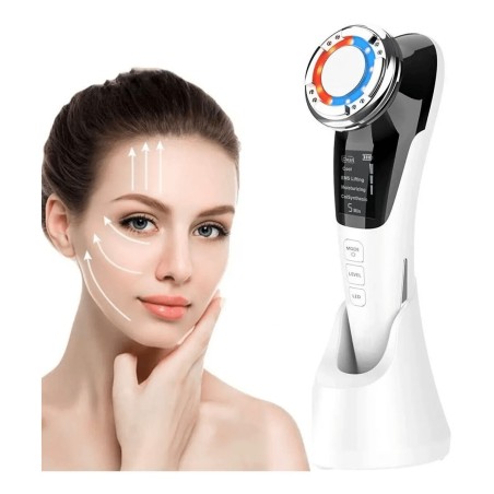 Gezichtsmassager met Radiofrequentie, Fototherapie en Elektrostimulati