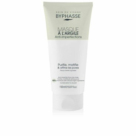 Facial Mask Byphasse Mascarilla De Arcilla Anti-imperfections Mattifyi